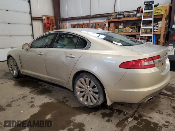 2009 Jaguar XF with VIN SAJXA06B19HR29408, listed as a Copart auction lot 88125085 with 160,152 mi miles and Salvage Title. Bid and sale history available at DreamBid. Image 2.