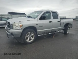 2007 Dodge 1500 SLT with VIN 1D7HU18247S116521, listed as a Copart auction lot 52172445 with 146,167 mi miles and Clean Title. Bid and sale history available at carsss.com. Image 1.