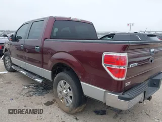 2009 Ford F-150 XL with VIN 1FTPW12V79KC62854, listed as a IAAI auction lot 41513528 with 252,813 mi miles. Bid and sale history available at carsss.com. Image 3.