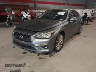 2018 Infiniti Q50 Luxe with VIN JN1EV7AP9JM366158, listed as a IAAI auction lot 41624764 with 76,550 mi miles and . Bid and sale history available at DreamBid. Image 17.
