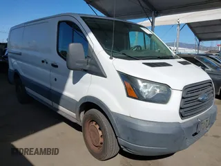 2016 Ford Transit with VIN 1FTYR1YM8GKB31312, listed as a IAAI auction lot 41594229 with 405,470 mi miles. Bid and sale history available at carsss.com. Image 1.