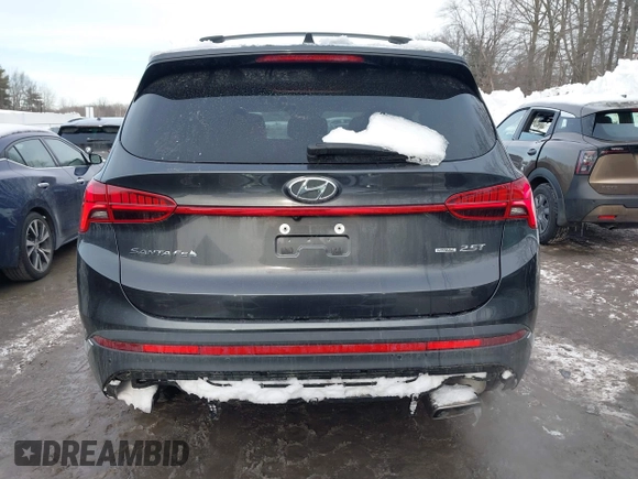 2022 Hyundai Santa Fe Limited with VIN 5NMS4DALXNH419090, listed as a IAAI auction lot 41545294 with 15,402 mi miles. Bid and sale history available at carsss.com. Image 16.