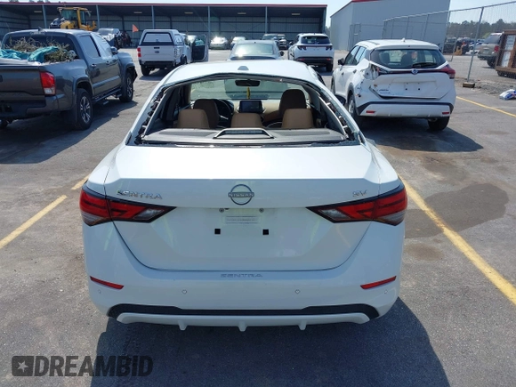 2024 Nissan Sentra SV with VIN 3N1AB8CV1RY205644, listed as a IAAI auction lot 41778439 with 40,266 mi miles and . Bid and sale history available at DreamBid. Image 16.