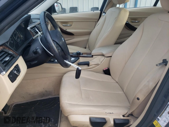 2013 BMW 3 Series 320i with VIN WBA3B1C56DF462132, listed as a Copart auction lot 50185695 with 114,274 mi miles and Salvage Title. Bid and sale history available at carsss.com. Image 7.