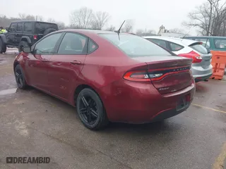 2015 Dodge Dart SE with VIN 1C3CDFAA3FD276240, listed as a IAAI auction lot 41110906 with 78,578 mi miles. Bid and sale history available at carsss.com. Image 3.