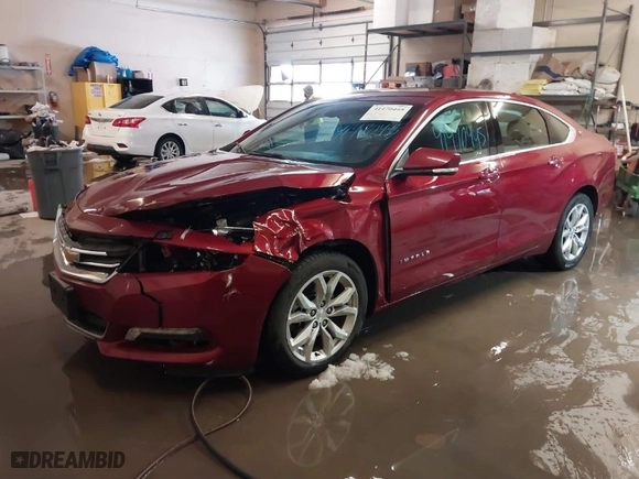2018 Chevrolet Impala LT with VIN 2G1105S38J9143996, listed as a IAAI auction lot 41470445 with 58,451 mi miles. Bid and sale history available at carsss.com. Image 2.