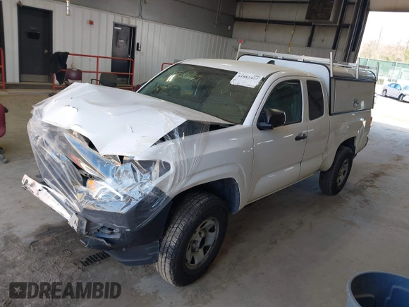 2020 Toyota Tacoma SR with VIN 5TFRX5GN1LX177797, listed as a IAAI auction lot 41882427 with 107,787 mi miles and . Bid and sale history available at DreamBid. Image 21.