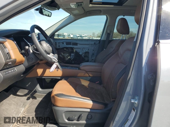 2024 Nissan Pathfinder Platinum with VIN 5N1DR3DH3RC233340, listed as a Copart auction lot 46373455 with 14,057 mi miles and Salvage title. Bid and sale history available at DreamBid. Image 7.