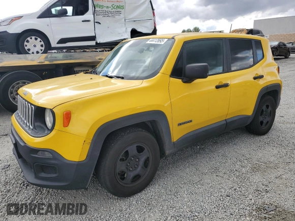 2017 Jeep Renegade Sport с VIN ZACCJAAH2HPF06083, выставлен на аукционе Copart как лот 44412695 с пробегом 230 387 миль миль и Чистый • Clean title. История ставок и продаж доступна на DreamBid. Изображение 1.