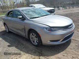 2015 Chrysler 200 Limited with VIN 1C3CCCABXFN718872, listed as a IAAI auction lot 42098661 with 220,011 mi miles. Bid and sale history available at carsss.com. Image 1.