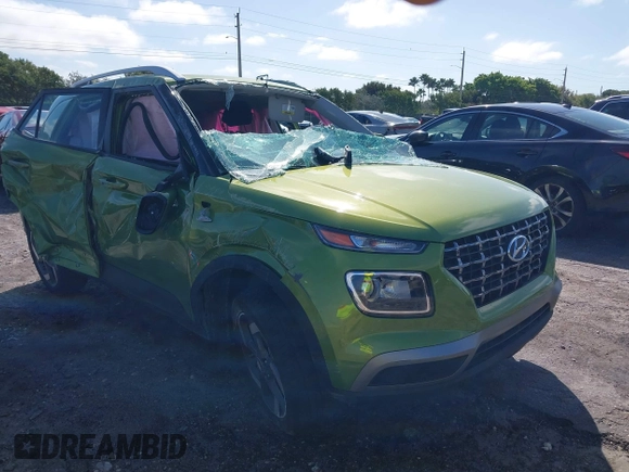 2024 Hyundai Venue SEL with VIN KMHRC8A38RU306550, listed as a IAAI auction lot 41663731 with 10,163 mi miles and . Bid and sale history available at DreamBid. Image 1.