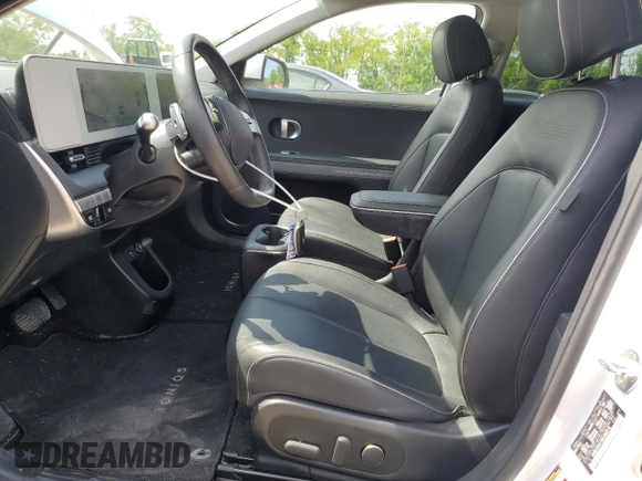 2022 Hyundai Ioniq 5 SEL with VIN KM8KNDAF9NU065218, listed as a Copart auction lot 56224315 with 33,789 mi miles and Salvage title. Bid and sale history available at DreamBid. Image 7.