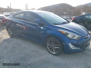 2016 Hyundai Elantra SE with VIN KMHDH4AE5GU600930, listed as a IAAI auction lot 41731973 with 184,414 mi miles. Bid and sale history available at carsss.com. Image 1.