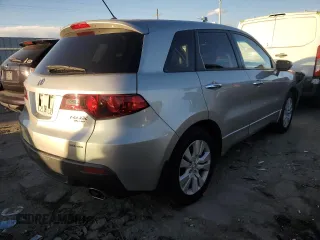 2011 Acura RDX with VIN 5J8TB1H2XBA000153, listed as a Copart auction lot 44355445 with 0 mi miles and Salvage Title. Bid and sale history available at carsss.com. Image 3.