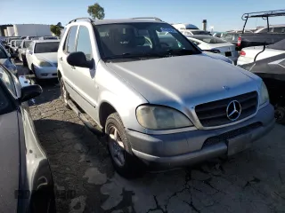 1999 Mercedes-Benz M-Class with VIN 4JGAB54EXXA144088, listed as a Copart auction lot 44268454 with 283,774 mi miles and Clean Title. Bid and sale history available at carsss.com. Image 4.