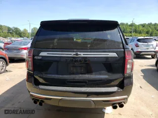 2021 Chevrolet Tahoe High Country with VIN 1GNSKTKL2MR383475, listed as a Copart auction lot 68377434 with 50,373 mi miles and Salvage Title. Bid and sale history available at carsss.com. Image 6.