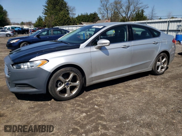 2015 Ford Fusion SE with VIN 3FA6P0H94FR166349, listed as a Copart auction lot 51457095 with 75,036 mi miles and Salvage Title. Bid and sale history available at carsss.com. Image 1.