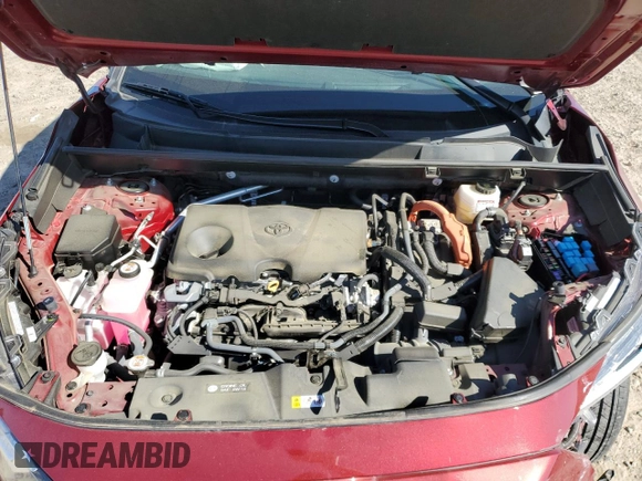 2024 Toyota RAV4 Hybrid XLE Premium with VIN 4T3B6RFV0RU141593, listed as a Copart auction lot 52819155 with 35,589 mi miles and Salvage Title. Bid and sale history available at DreamBid. Image 13.