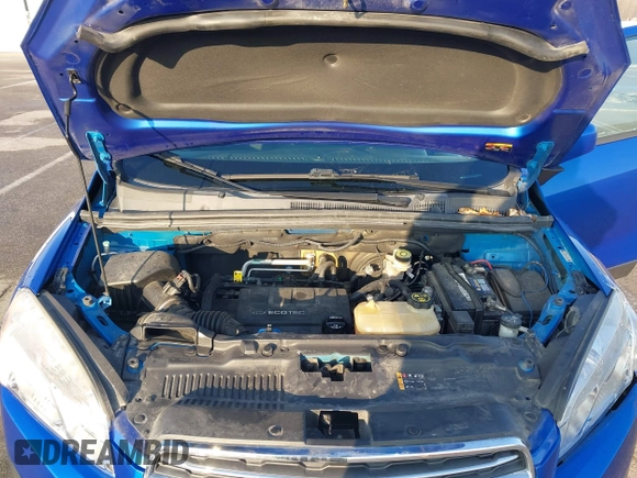 2016 Chevrolet Trax LS with VIN KL7CJNSB3GB555610, listed as a IAAI auction lot 41687384 with 95,626 mi miles. Bid and sale history available at carsss.com. Image 10.