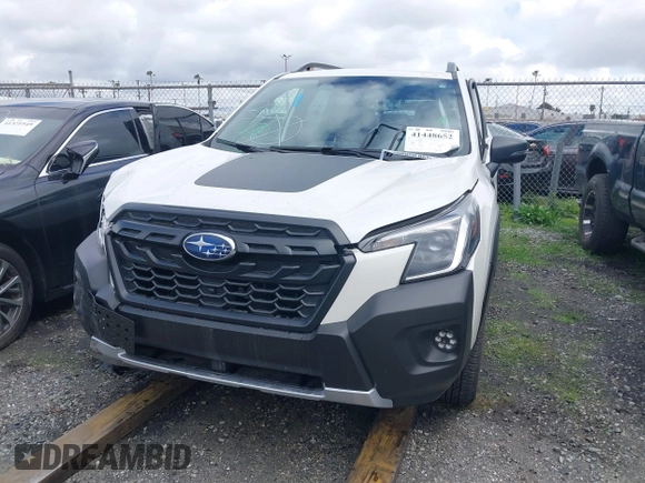 2023 Subaru Forester Wilderness with VIN JF2SKAMC7PH464218, listed as a IAAI auction lot 41448652 with 8,827 mi miles. Bid and sale history available at carsss.com. Image 12.