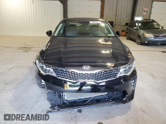 2018 Kia Optima S with VIN 5XXGT4L36JG202795, listed as a Copart auction lot 60000645 with 15,217 mi miles and Salvage title. Bid and sale history available at DreamBid. Image 5.