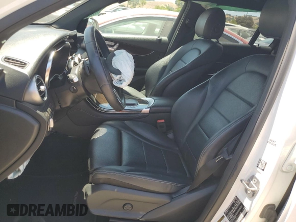 2020 Mercedes-Benz GLC 300 with VIN W1N0G8DB6LF765634, listed as a Copart auction lot 58969615 with 79,498 mi miles and Salvage title. Bid and sale history available at DreamBid. Image 7.