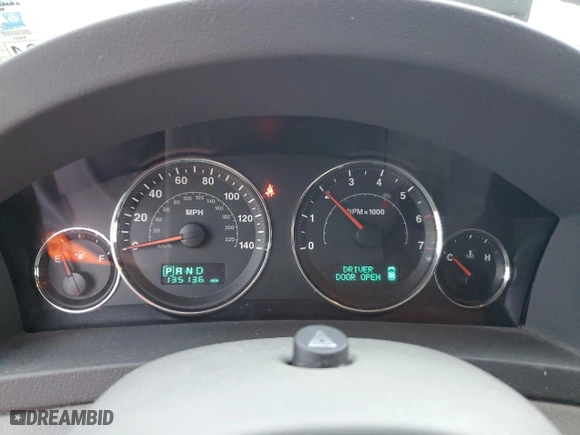 2007 Jeep Grand Cherokee Limited with VIN 1J8HS58P07C693150, listed as a Copart auction lot 78382884 with 135,136 mi miles and Salvage Title. Bid and sale history available at carsss.com. Image 9.