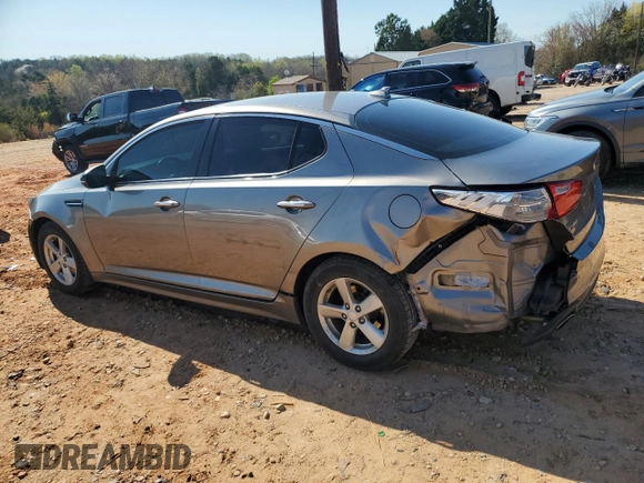 2015 Kia Optima LX with VIN 5XXGM4A73FG486509, listed as a Copart auction lot 49410275 with 110,028 mi miles and Salvage Title. Bid and sale history available at carsss.com. Image 2.