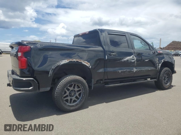 2021 Chevrolet Silverado 1500 LT Trail Boss with VIN 3GCPYFEDXMG455395, listed as a Copart auction lot 56769815 with 31,123 mi miles and Salvage Title. Bid and sale history available at DreamBid. Image 3.