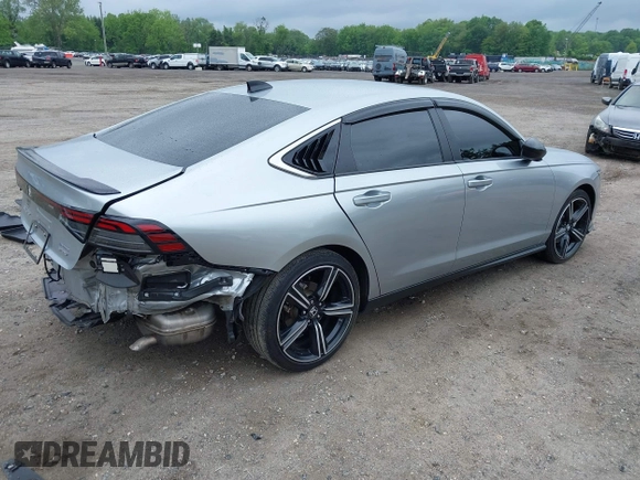 2024 Honda Accord Sport with VIN 1HGCY2F51RA007441, listed as a IAAI auction lot 42263568 with 33,854 mi miles and . Bid and sale history available at DreamBid. Image 4.