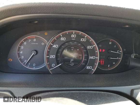 2015 Honda Accord Sport with VIN 1HGCR2F5XFA008516, listed as a Copart auction lot 52334135 with 195,896 mi miles and Salvage Title. Bid and sale history available at DreamBid. Image 9.