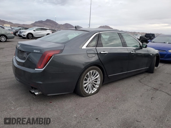 2017 Cadillac CT6 Luxury RWD with VIN 1G6KC5RX1HU188452, listed as a Copart auction lot 86581314 with 68,952 mi miles and Salvage title. Bid and sale history available at DreamBid. Image 3.