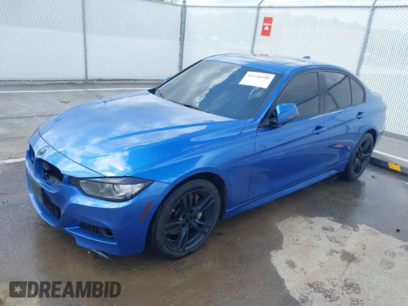 2015 BMW 3 Series 328i xDrive with VIN WBA3B3C57FJ985025, listed as a IAAI auction lot 42140398 with 134,643 mi miles and . Bid and sale history available at DreamBid. Image 2.