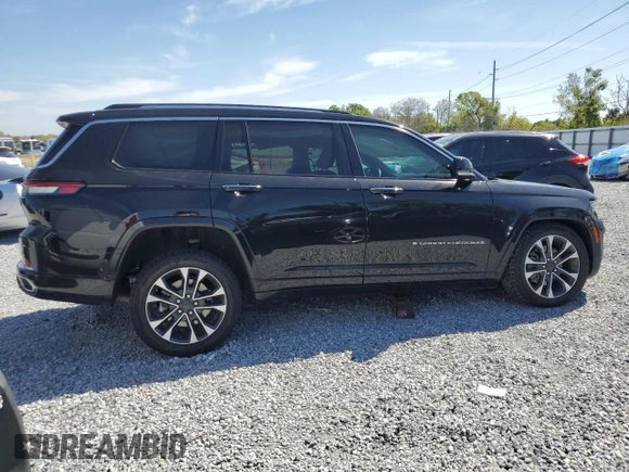 2021 Jeep Grand Cherokee Overland with VIN 1C4RJKDGXM8166511, listed as a Copart auction lot 49249295 with 60,115 mi miles and Salvage title. Bid and sale history available at DreamBid. Image 3.
