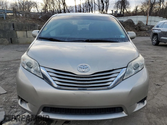 2015 Toyota Sienna LE AAS with VIN 5TDKK3DC9FS589533, listed as a Copart auction lot 88793785 with 127,683 mi miles and Non Repairable. Bid and sale history available at DreamBid. Image 5.