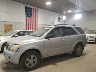 2007 Kia Sorento EX with VIN KNDJC736575730035, listed as a Copart auction lot 88518445 with 209,864 mi miles and Salvage Title. Bid and sale history available at carsss.com. Image 1.
