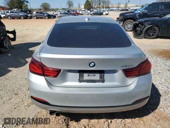 2020 BMW 4 Series 430i with VIN WBA4J1C04LBU68352, listed as a Copart auction lot 50628455 with 51,237 mi miles and Salvage Title. Bid and sale history available at DreamBid. Image 6.