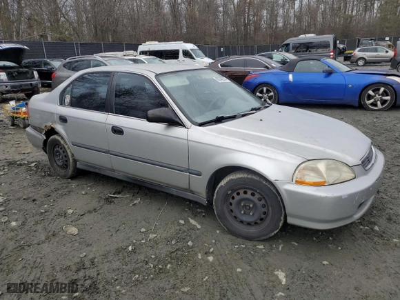 1996 Honda Civic LX "O" w/Air with VIN 2HGEJ6678TH532897, listed as a Copart auction lot 85542984 with 325,764 mi miles and Salvage Title. Bid and sale history available at carsss.com. Image 4.
