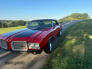 1971 Oldsmobile Cutlass with VIN 342671M110144, listed as a Copart auction lot 75172764 with 35,160 mi miles and Clean Title. Bid and sale history available at DreamBid. Image 2.