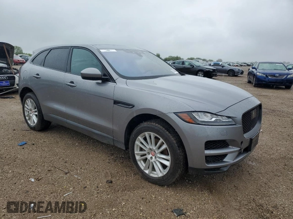 2020 Jaguar F-Pace 25t Prestige with VIN SADCK2FX5LA644555, listed as a Copart auction lot 56758625 with 117,726 mi miles and Clean title. Bid and sale history available at DreamBid. Image 4.