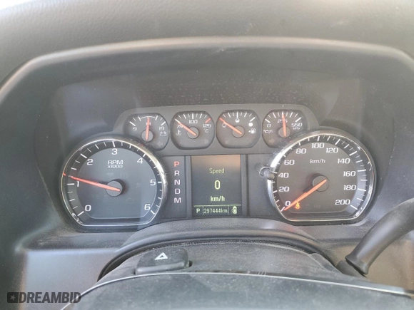 2015 GMC Sierra 1500 with VIN 1GTV2TEH0FZ326742, listed as a Copart auction lot 47946905 with 297,444 mi miles and Salvage Title. Bid and sale history available at carsss.com. Image 9.