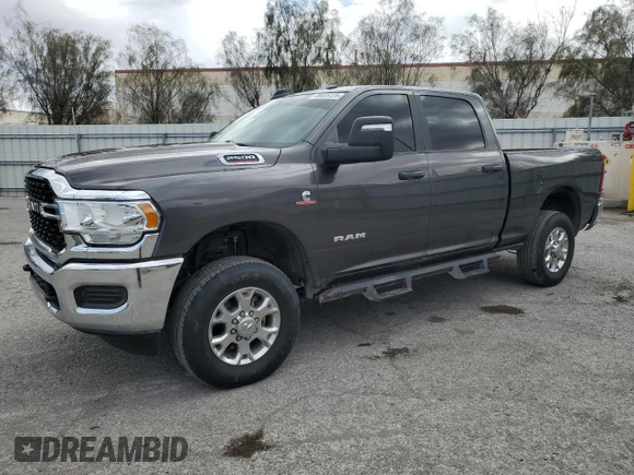 2023 Ram 2500 Big Horn with VIN 3C6UR5DL7PG506320, listed as a Copart auction lot 48025125 with 39,943 mi miles and Salvage Title. Bid and sale history available at carsss.com. Image 1.