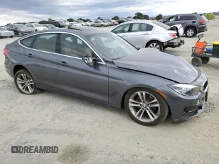 2018 BMW 3 Series 330i xDrive with VIN WBA8Z9C57JB219965, listed as a Copart auction lot 76536574 with 0 mi miles and Salvage Title. Bid and sale history available at carsss.com. Image 4.