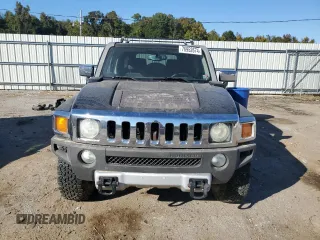 2008 Hummer H3 SUV with VIN 5GTEN13E788154215, listed as a Copart auction lot 76952674 with 166,964 mi miles and Salvage Title. Bid and sale history available at carsss.com. Image 5.