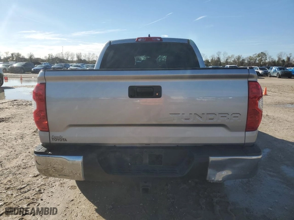 2021 Toyota Tundra 2WD SR5 with VIN 5TFEY5F19MX299576, listed as a Copart auction lot 87414354 with 49,861 mi miles and Salvage Title. Bid and sale history available at carsss.com. Image 6.