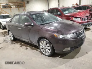 2011 Kia Forte SX with VIN KNAFW4A38B5364582, listed as a Copart auction lot 83054214 with 214,416 mi miles and Clean Title. Bid and sale history available at carsss.com. Image 4.
