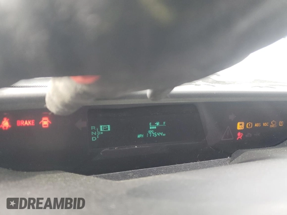 2008 Toyota Prius with VIN JTDKB20U087813424, listed as a Copart auction lot 54617375 with 177,544 mi miles and Salvage Title. Bid and sale history available at DreamBid. Image 9.