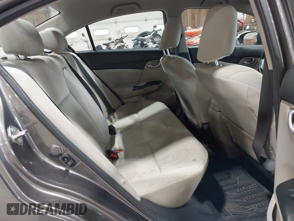 2014 Honda Civic LX z VIN 19XFB2F52EE243892, wystawiony jako IAAI lot #42376675 z przebiegiem 95 661 mil mil oraz . Historia ofert i sprzedaży dostępna na DreamBid. Obrazek 8.
