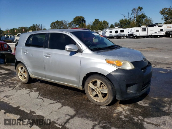 2012 Scion xD with VIN JTKKU4B48C1027734, listed as a Copart auction lot 73393334 with 231,371 mi miles and Salvage Title. Bid and sale history available at DreamBid. Image 4.