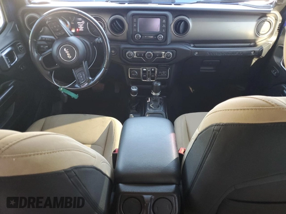 2018 Jeep Wrangler Unlimited Sport z VIN 1C4HJXDN6JW201107, wystawiony jako Copart lot #81801164 z przebiegiem 69 956 mil mil oraz Szkoda całkowita • Salvage title. Historia ofert i sprzedaży dostępna na DreamBid. Obrazek 8.